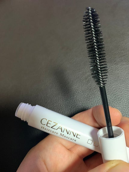 ヘアケアマスカラ/CEZANNE/ヘアジェルを使ったクチコミ(2枚目)
