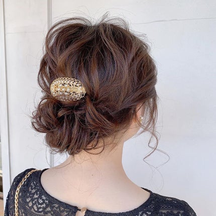 hibiai on LIPS 「.結婚式予定の方が徐々に増えてきました👏💕参列の方のヘアセッ..」(9枚目)