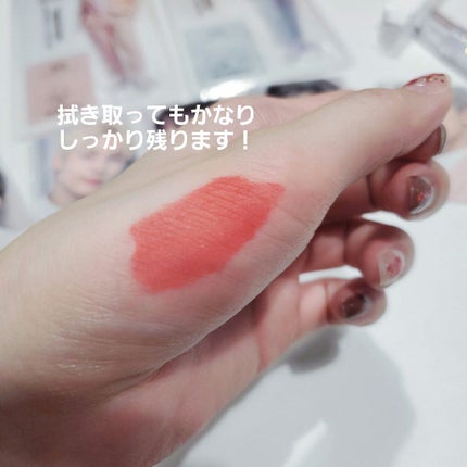 VELMOWER LIP TINT/4OlN/口紅を使ったクチコミ(4枚目)