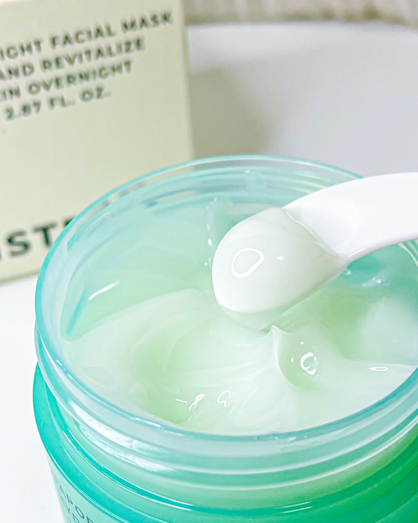 アクアポリン ナイト フェイシャル マスク/INSTEAD/フェイスクリームを使ったクチコミ(3枚目)