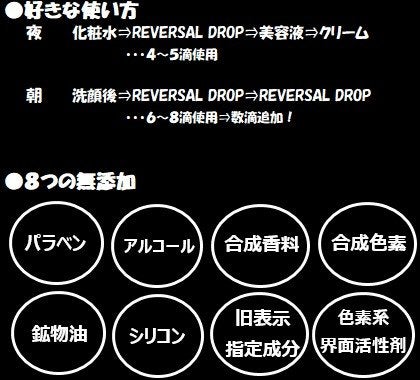 REVERSAL DROP/fonskin/美容液を使ったクチコミ(3枚目)