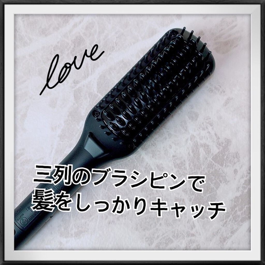 スタイリッシュ コンパクトイオンヒートブラシ MHB-3040-K/mod's hair/ヒートブラシを使ったクチコミ（2枚目）