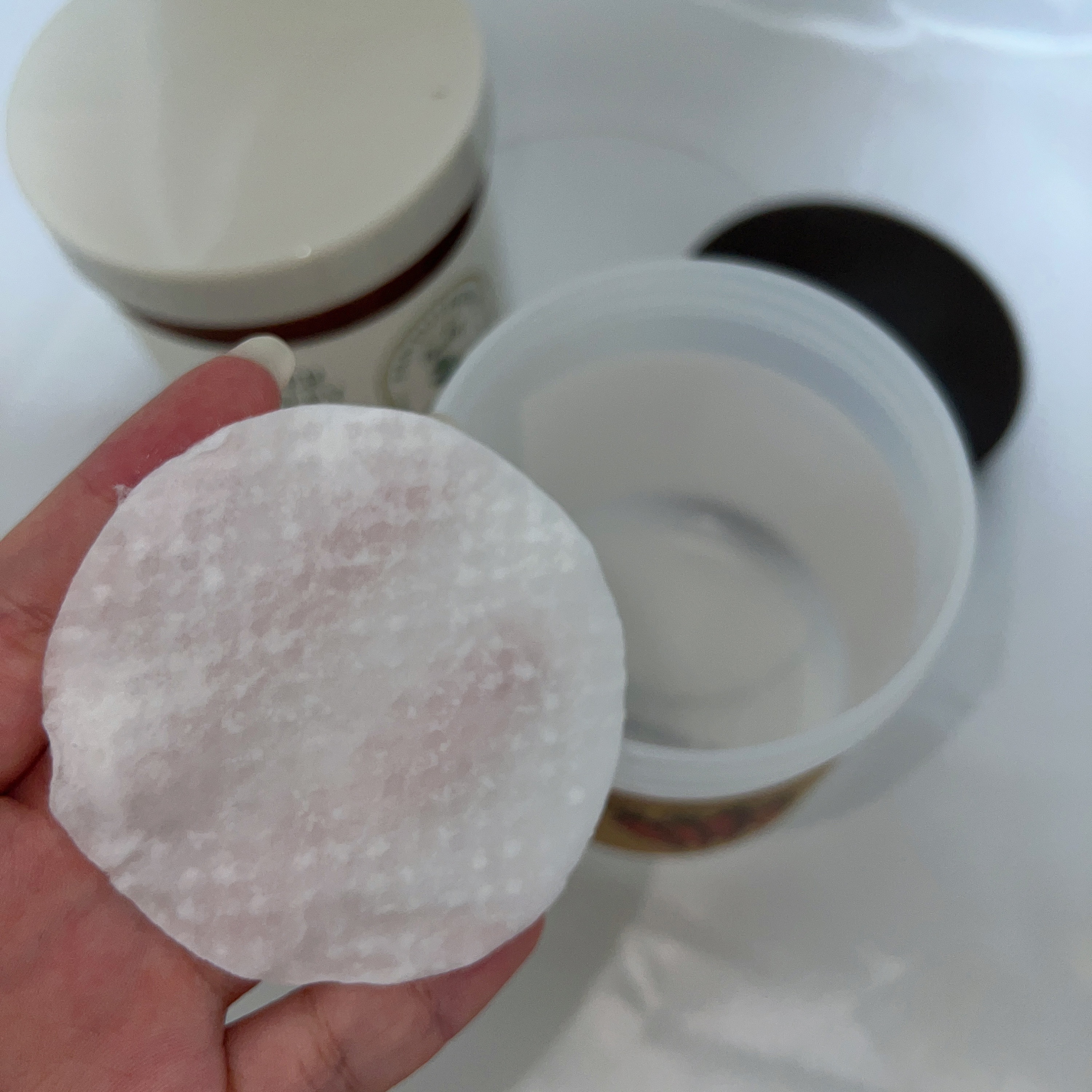 パントテン ウォーターパセリ クリアパッド/SKINFOOD/トナーパッドを使ったクチコミ（2枚目）