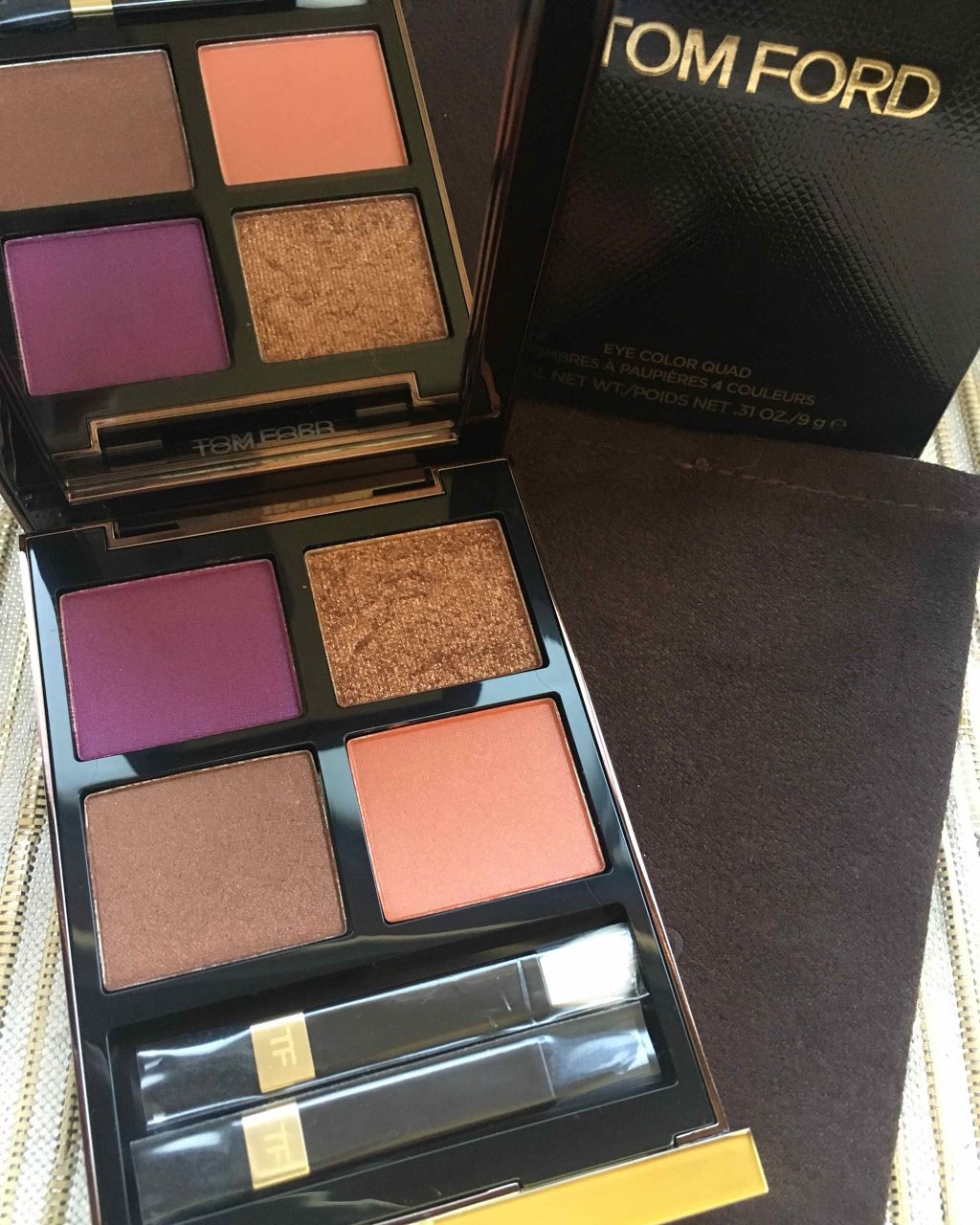 アイ カラー クォード/TOM FORD BEAUTY/アイシャドウパレットを使ったクチコミ(1枚目)