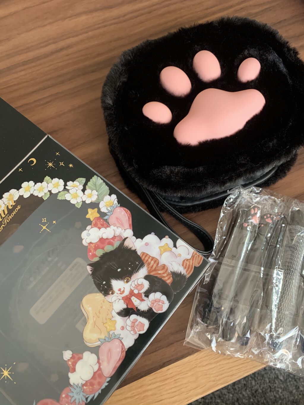 Babycat miniブラシ7本セット/FlowerKnows/メイクブラシを使ったクチコミ（1枚目）