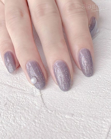 フレンドネイル(リニューアル品)	 1-25(33141)プリズムライラック/DAISO/マニキュアを使ったクチコミ(3枚目)