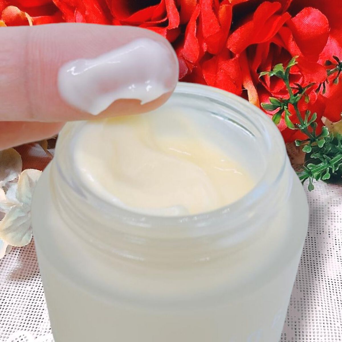 リラクシングナイトマスク/PANANINA/フェイスクリームを使ったクチコミ（3枚目）