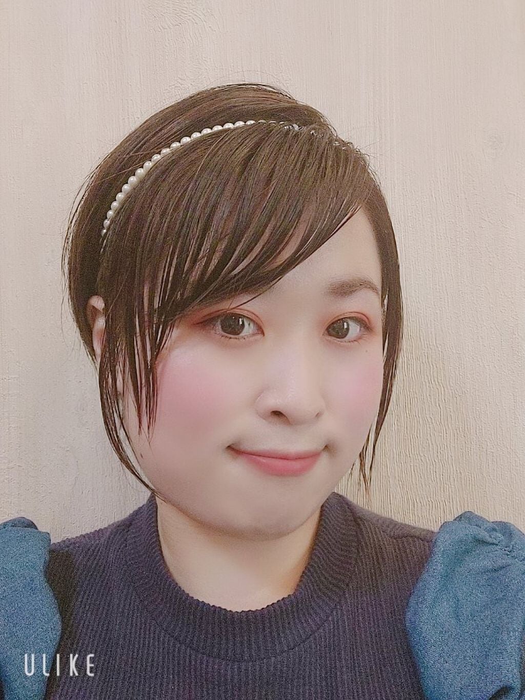 濡れ髪アレンジ スタイリングジェリー/モモリ/ヘアジェルを使ったクチコミ(2枚目)