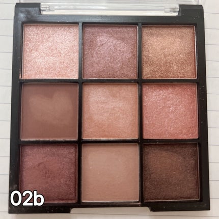 UR GLAM BLOOMING EYE COLOR PALETTE/U R GLAM/アイシャドウパレットを使ったクチコミ(4枚目)