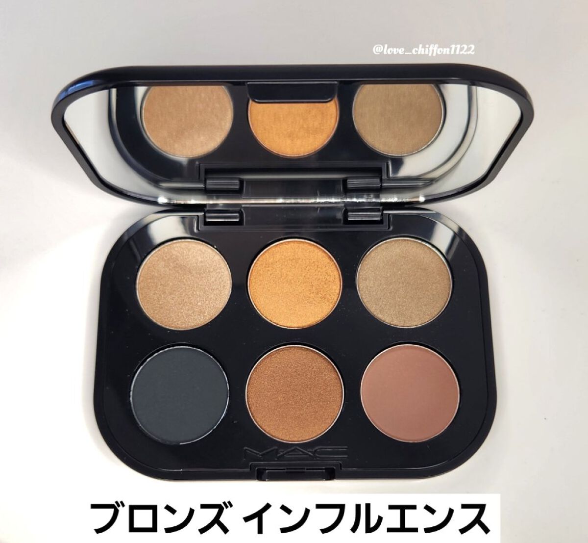 コネクト イン カラー アイシャドウ パレット × 6 ブロンズ インフルエンス/M・A・C/アイシャドウパレットを使ったクチコミ（2枚目）