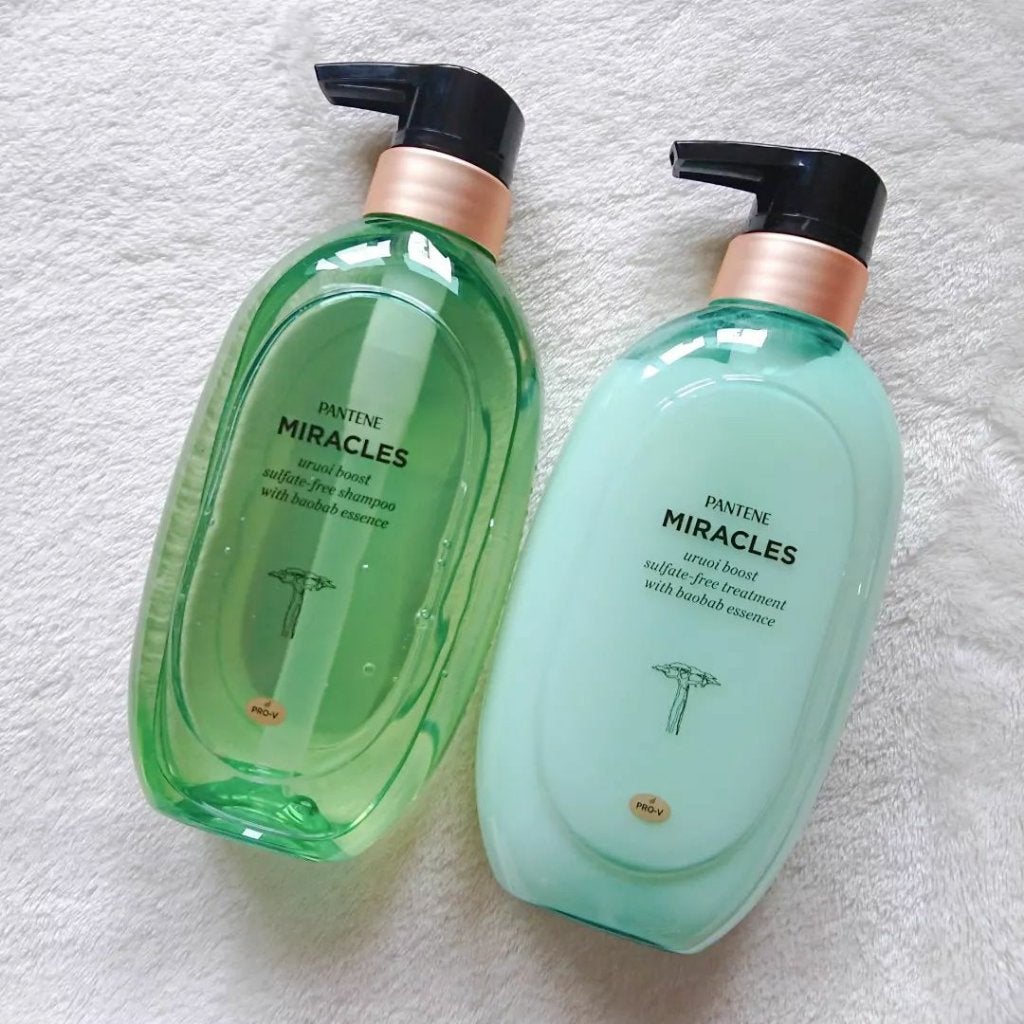 ミラクルズ うるおいブースト シャンプー/トリートメント/パンテーン/市販シャンプーを使ったクチコミ(1枚目)