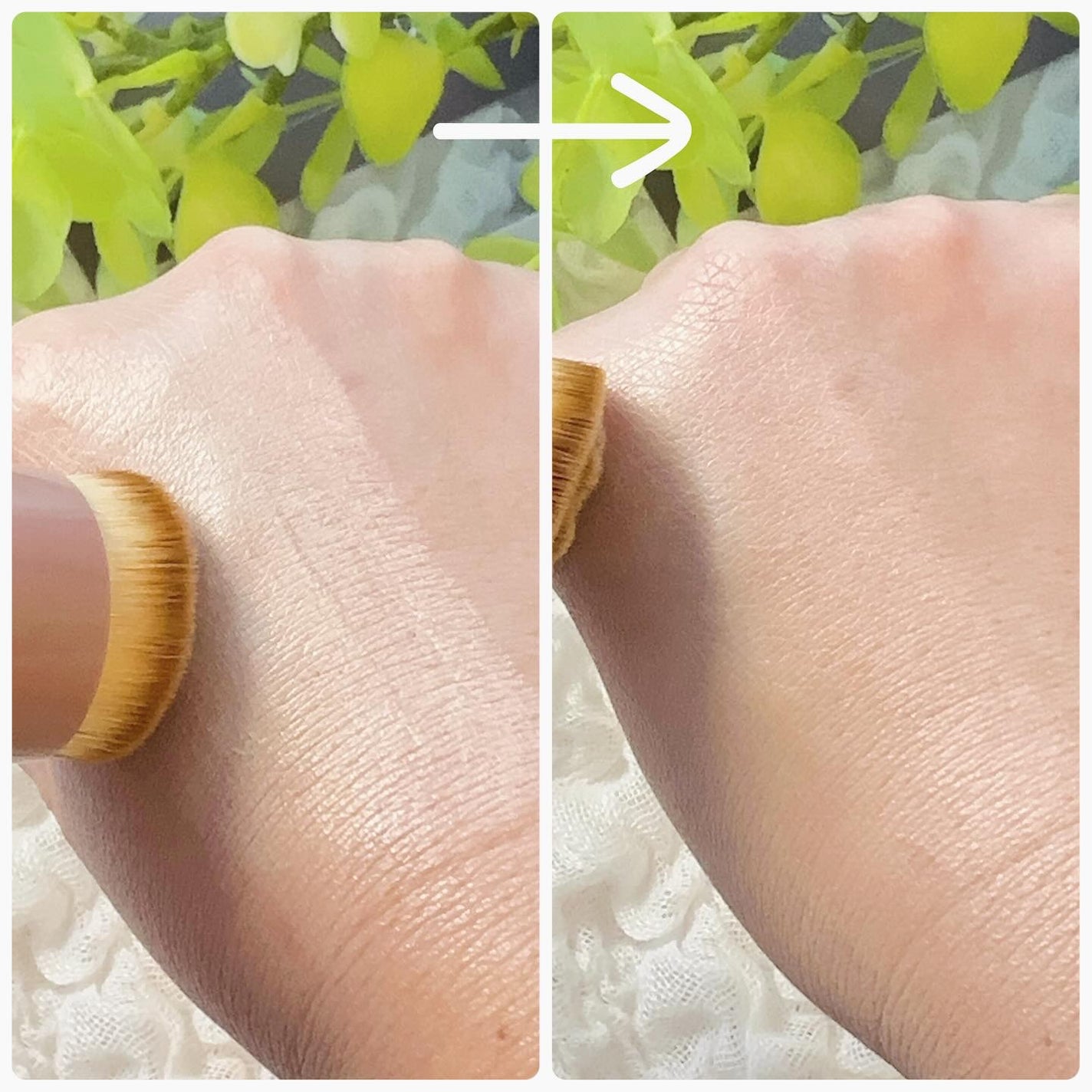 ヴィーガンナチュラルカバースティックファンデーション/DERMASHARE/その他ファンデーションを使ったクチコミ(3枚目)