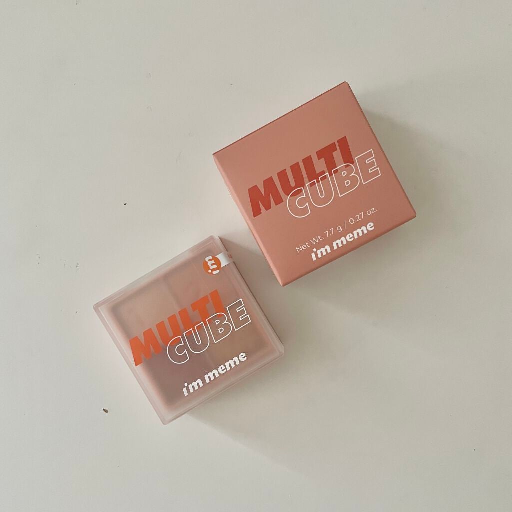 マルチキューブ/i’m meme/アイシャドウパレットを使ったクチコミ(1枚目)