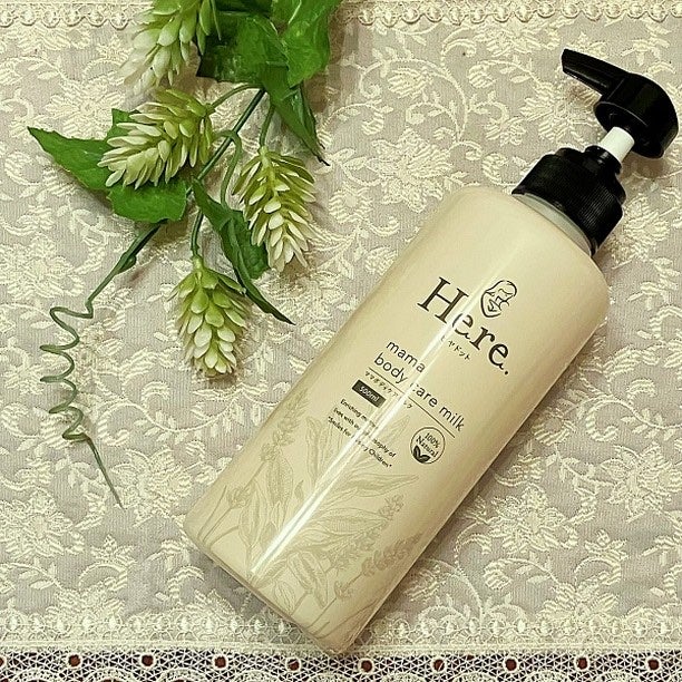 ママボディケアミルク/Here./ボディミルクを使ったクチコミ(2枚目)