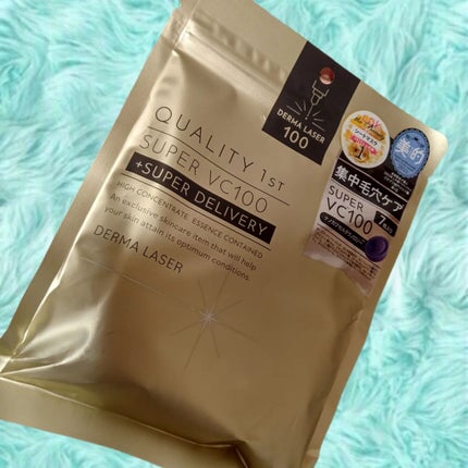 ダーマレーザースーパーVC100マスク/クオリティファースト/シートマスク・パックを使ったクチコミ(1枚目)