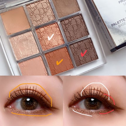 ディオール バックステージ アイ パレット/Dior/アイシャドウパレットを使ったクチコミ(2枚目)