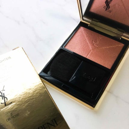 ハイライタークチュール/YVES SAINT LAURENT BEAUTE/パウダーハイライトを使ったクチコミ(1枚目)