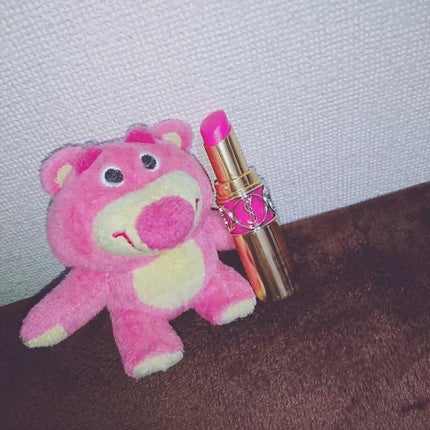 ルージュ ヴォリュプテ シャイン/YVES SAINT LAURENT BEAUTE/口紅を使ったクチコミ(1枚目)