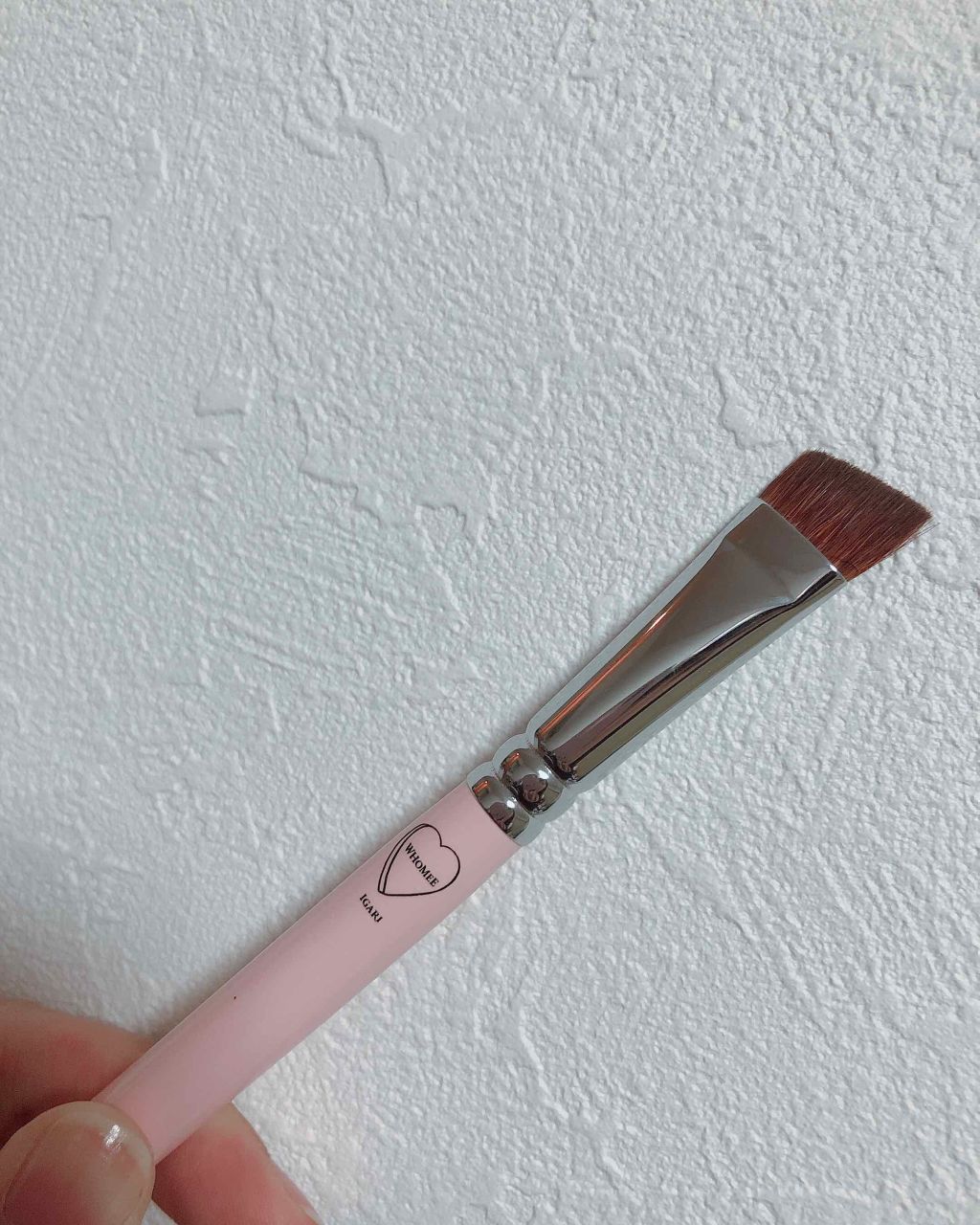 フーミー　アイブロウブラシ 熊野筆/WHOMEE/メイクブラシを使ったクチコミ（2枚目）