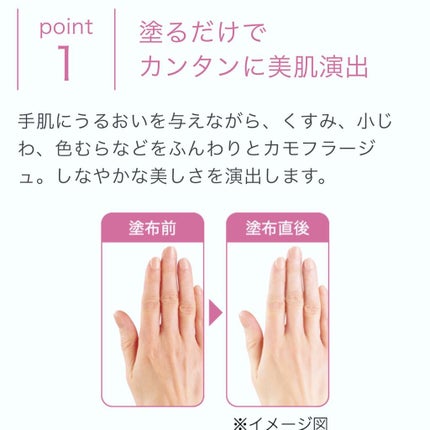 モイストメイク ハンドクリーム/近江兄弟社/その他スキンケアを使ったクチコミ(4枚目)