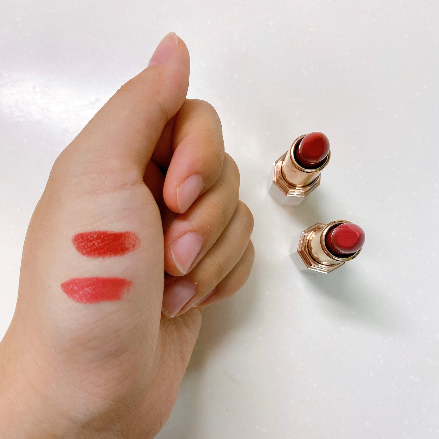 リップ パラダイス インテンス サテン/DEAR DAHLIA/口紅を使ったクチコミ(1枚目)