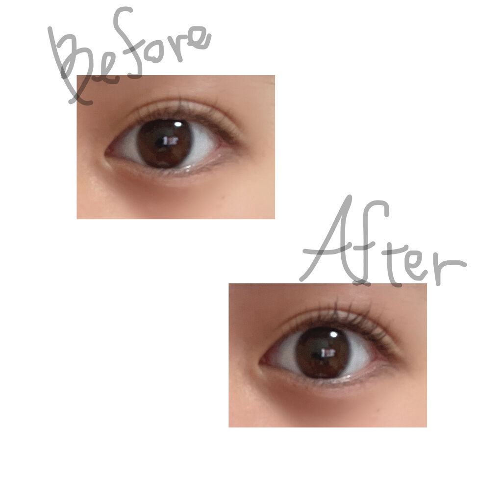 MD インスパイアロングラッシュ カーリングマスカラ/mude./マスカラを使ったクチコミ（3枚目）