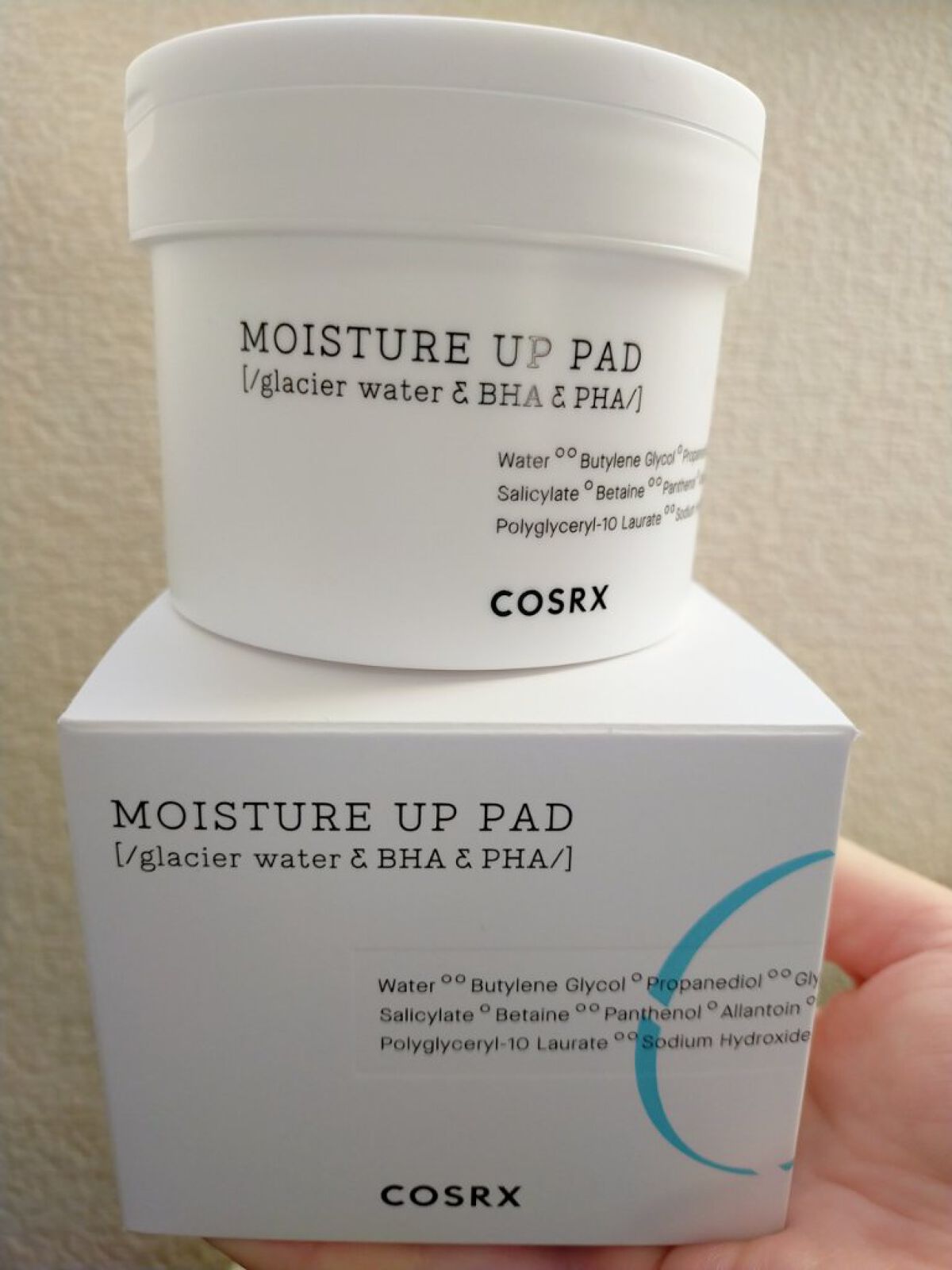 ワンステップモイスチャーアップパッド/COSRX/トナーパッドを使ったクチコミ（1枚目）