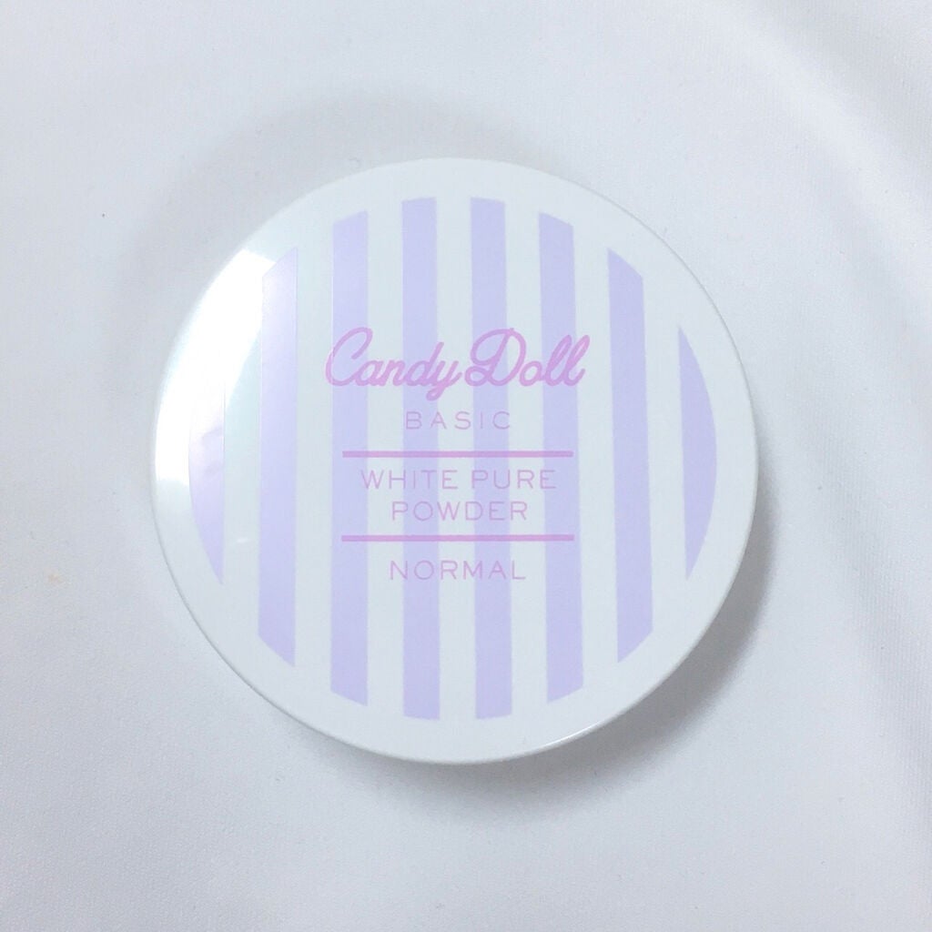 キャンディドール ホワイトピュアパウダー<ノーマル>/CandyDoll/ルースパウダーを使ったクチコミ(3枚目)