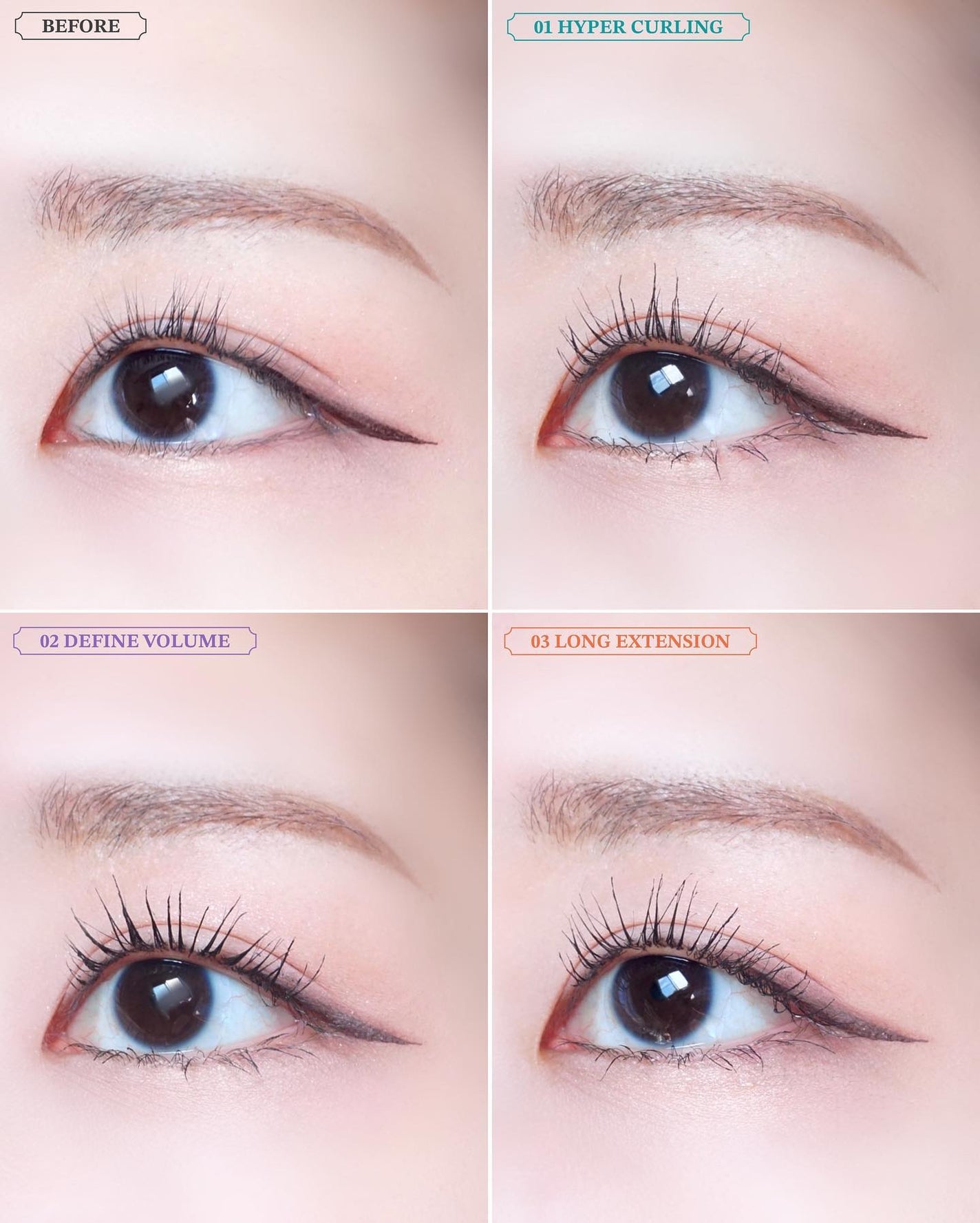 ホリカホリカ ラッシュコレクティングマスカラ/HOLIKA HOLIKA/マスカラを使ったクチコミ(5枚目)