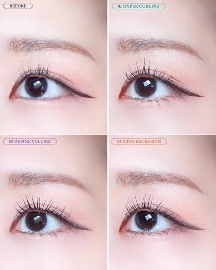 ホリカホリカ ラッシュコレクティングマスカラ/HOLIKA HOLIKA/マスカラを使ったクチコミ(5枚目)