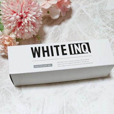 ホワイトニング歯磨きジェル/WHITE-INQ/歯磨き粉を使ったクチコミ（1枚目）