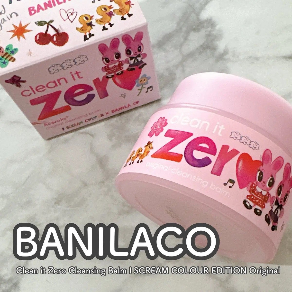 クリーンイットゼロ クレンジングバーム アイ スクリームカラーエディション/BANILA CO/クレンジングバームを使ったクチコミ(1枚目)