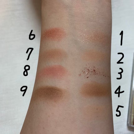 ソフトクレイビームアイシャドウパレット/AMIOK/ジェル・クリームアイシャドウを使ったクチコミ(4枚目)