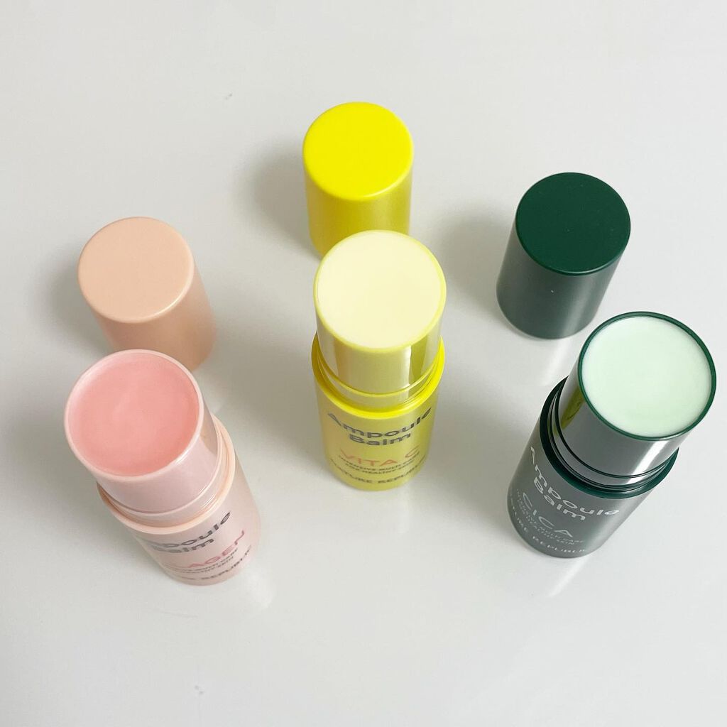 スティック美容液(レモン)/ネイチャーリパブリック/フェイスバームを使ったクチコミ(2枚目)