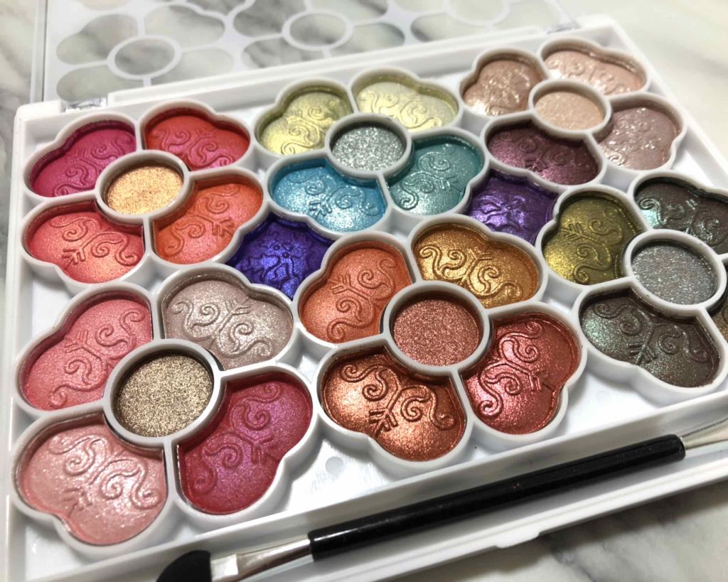 アイカラーパレット/ティアラガール/アイシャドウパレットを使ったクチコミ(3枚目)