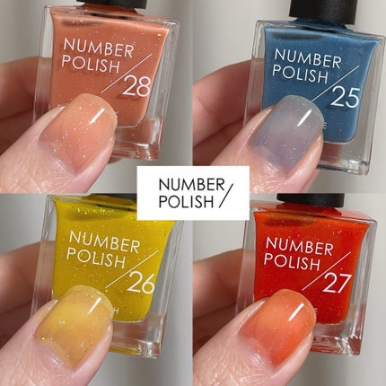NUMBER POLISH /D-UP/マニキュアを使ったクチコミ(1枚目)