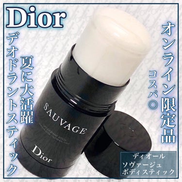 ソヴァージュ パフューム ボディ スティック/Dior/香水(その他)を使ったクチコミ（1枚目）