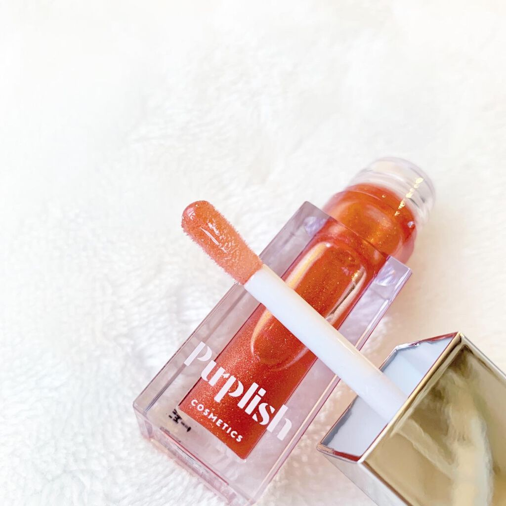 よち on LIPS 「韓国コスメレビュー🤍#PURPLISHLUSTERGLOWLI..」(1枚目)