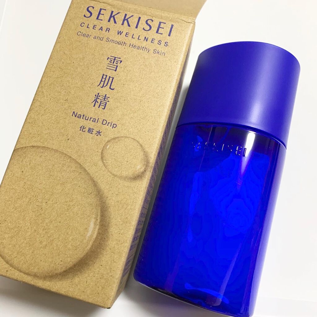 クリアウェルネス ナチュラル ドリップ/雪肌精/化粧水を使ったクチコミ（3枚目）