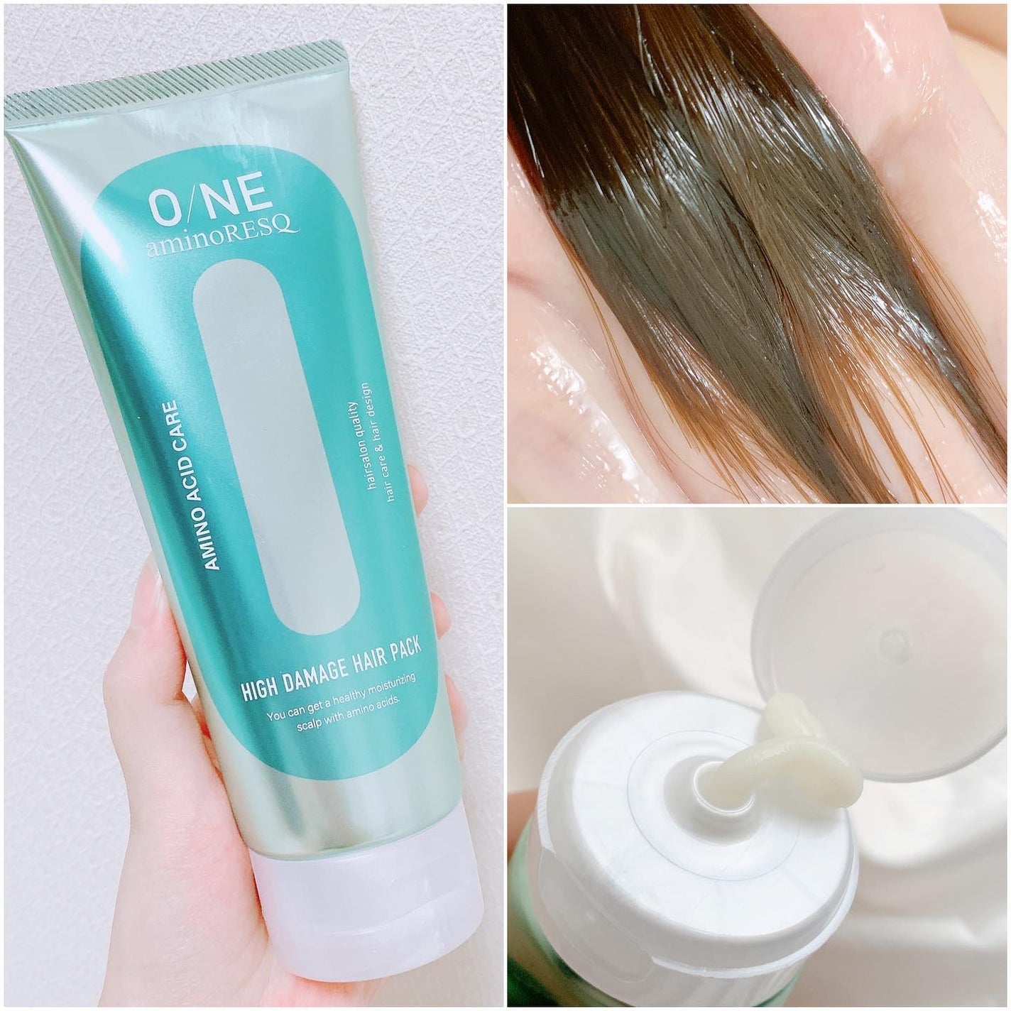 ワン アミノレスキューモイストシャンプー/トリートメント/アミノレスキュー/市販シャンプーを使ったクチコミ(4枚目)