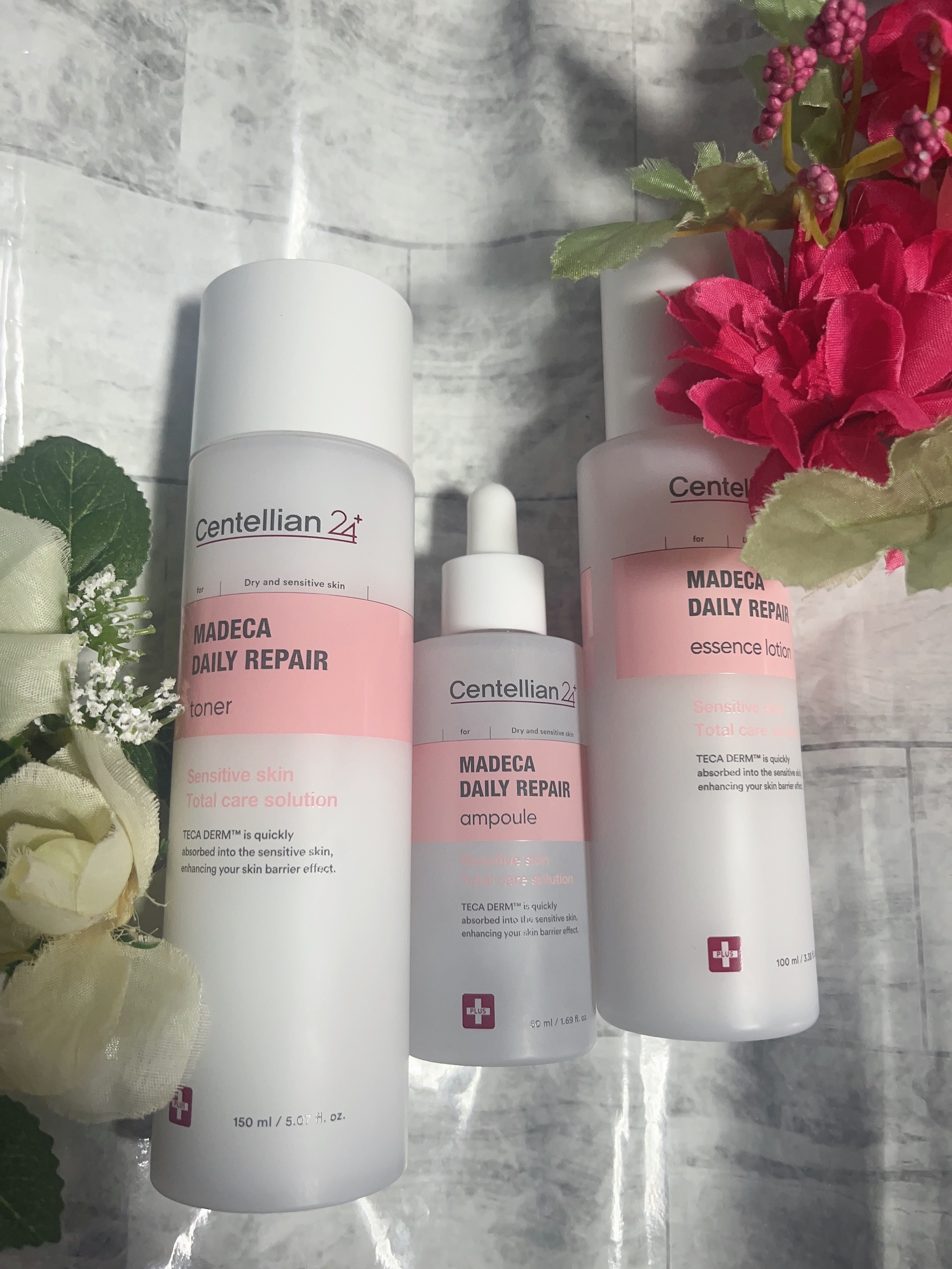 マデカデイリーリペアアンプル/センテリアン24/美容液を使ったクチコミ（1枚目）