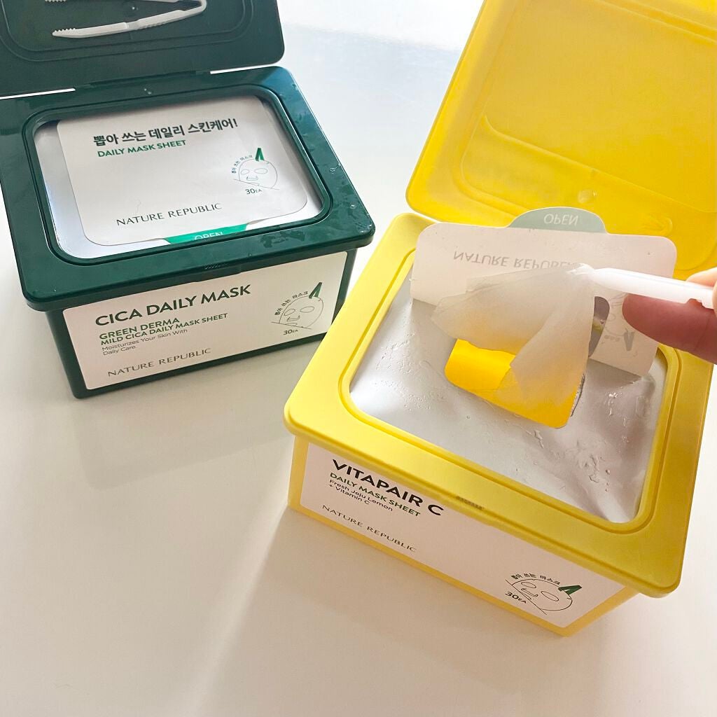 ビタペアCデイリーシートマスク/ネイチャーリパブリック/シートマスク・パックを使ったクチコミ(3枚目)