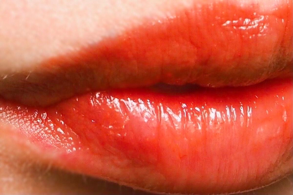 リップカラーシールド/CEZANNE/口紅を使ったクチコミ(5枚目)