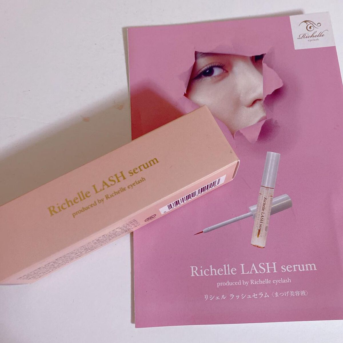 リシェルラッシュセラム/Richelle LASH serum/まつげ美容液を使ったクチコミ（1枚目）