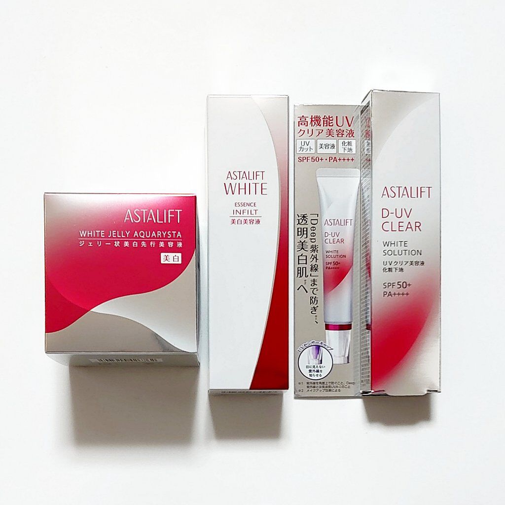 D-UVクリア ホワイトソリューション/アスタリフト/日焼け止めクリームを使ったクチコミ（1枚目）