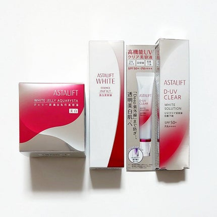 D-UVクリア ホワイトソリューション/アスタリフト/日焼け止めクリームを使ったクチコミ(1枚目)