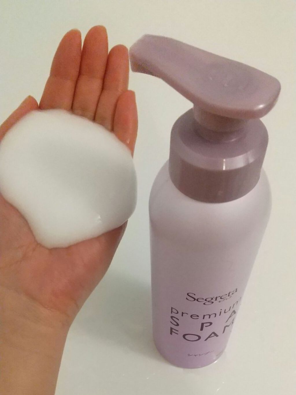 プレミアムスパフォーム シャンプー／コンディショナー/セグレタ/市販シャンプーを使ったクチコミ（3枚目）