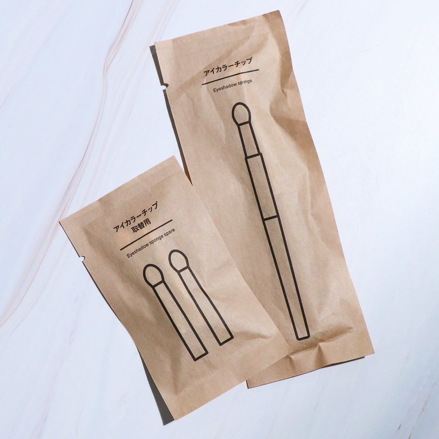 取替用・アイカラーチップ/無印良品/メイクブラシを使ったクチコミ(1枚目)