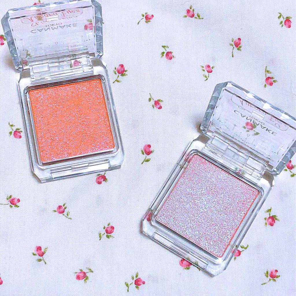 シマリングオーロラアイズ/キャンメイク/単色アイシャドウを使ったクチコミ（2枚目）