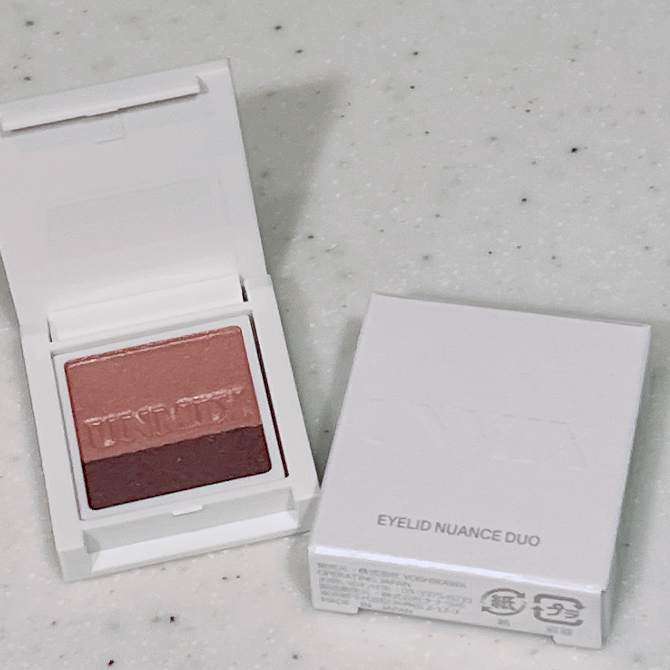 アイリッドニュアンス デュオ/UNMIX/アイシャドウパレットを使ったクチコミ（1枚目）